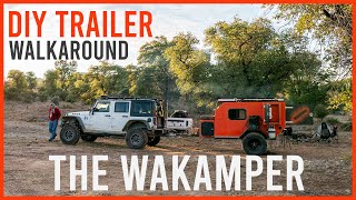 DIY Overland Camper The Wakamper Walkaround [upl. by Mala]