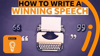 How to write a perfect speech  BBC Ideas [upl. by Spiros]