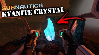 Where to Find Kyanite Crystal in Subnautica [upl. by Ij311]