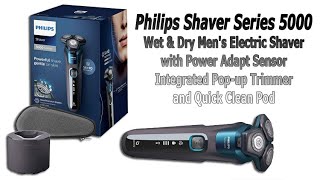 Philips Shaver Series 5000 Model S557950 Review [upl. by Ahsetra]