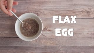 How To Make A Flax Egg  Loving It Vegan [upl. by Adlanor]