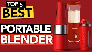 ✅ TOP 5 Best Portable Blender 2024 [upl. by Ellenyl705]