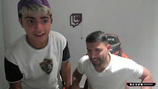 EL KUN AGÜERO EN DIRECTO CON BENJA [upl. by Balduin]