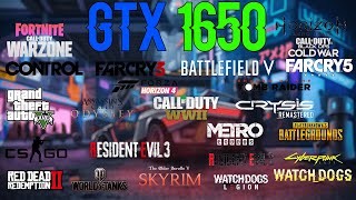 Acer Nitro 5 GTX 1650 Test in  73 Games [upl. by Conyers80]