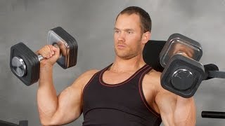 Ironmaster QuickLock Adjustable Dumbbells Demo [upl. by Elmore]