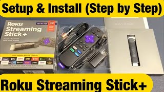 How to Install amp Setup Roku Streaming Stick Plus for Beginners [upl. by Ahsenit]