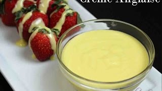 How to Make Crème Anglaise  Basic Custard Sauce [upl. by Amitie]