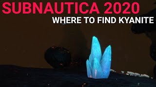 Subnautica kyanite location 2020 [upl. by Koah]