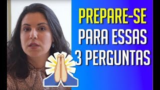 ENTREVISTA PREPARESE PARA ESSAS 3 PERGUNTAS [upl. by Sherj]