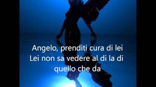 Francesco Renga  Angelo with lyrics [upl. by Corotto]