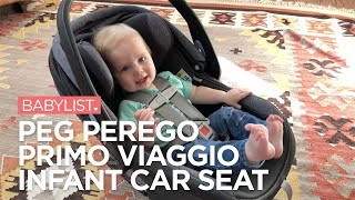 Peg Perego Primo Viaggio 435 Infant Car Seat Review  Babylist [upl. by Oirelav]