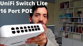 UniFi Switch Lite 16 PoE  Configuration amp Migration [upl. by Yrtua]