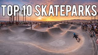 Most FAMOUS Skateparks In The US California New York Florida [upl. by Gabor264]