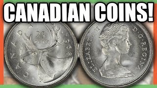 5 CANADIAN QUARTERS TO SAVE  CANADIAN COINS TO LOOK FOR [upl. by Udela747]