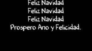 Lyrics  Feliz Navidad [upl. by Aivila63]