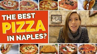 Best Pizza in Naples Italy  Trying Famous Pizzas In Naples [upl. by Langdon]