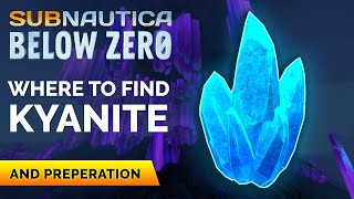 Kyanite Location  Subnautica Below Zero [upl. by Ertsevlis]