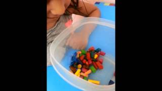 How to Melt Crayons and recycle them [upl. by Dever]