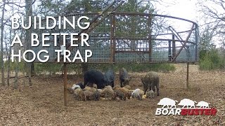 Introducing BoarBuster A Better Hog Trapping System  Feral Hog Trap [upl. by Lim524]