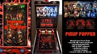 PinUP Popper Brand New Front end for virtual pinball arcade and PC games 4K and beyond [upl. by Nosreip]