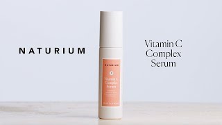 NATURIUM Vitamin C Complex Serum [upl. by Amian516]