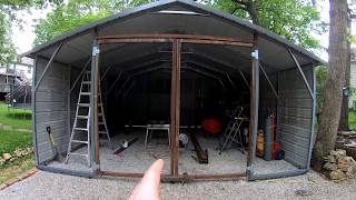 Framing A Carport [upl. by Imelda125]