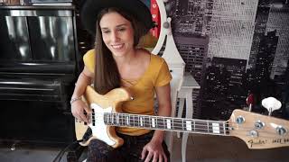 Kinga Głyk  Play along bass groove 1 [upl. by Nortyad963]