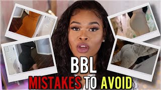 BBL Mistakes to Avoid amp How to Maintain BBL Results After Surgery  Amber Sharniece [upl. by Lidia]