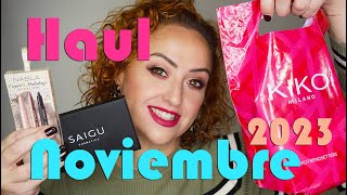 Haul Noviembre 2023 [upl. by Conlen]