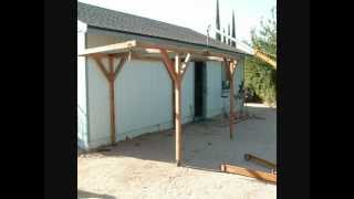 How I Built A Rolling Carport For little money [upl. by Penhall902]