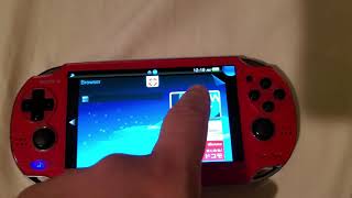 PS VITA how to reinstall Vita Shell Molecular Shell [upl. by Dirk]