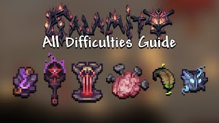 All Difficulties Guide  Terraria Calamity Mod [upl. by Brill391]