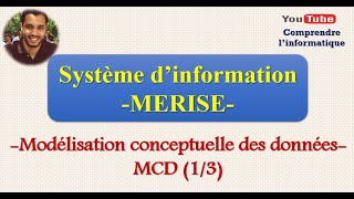 Système dinformation  Modélisation conceptuelle 13 [upl. by Acissev29]