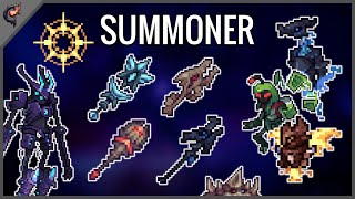 All Summoner Weapons  Terraria Calamity Mod [upl. by Nomae]