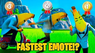 TOP 12 FASTEST TRAVERSAL Emotes In Fortnite [upl. by Alyosha]