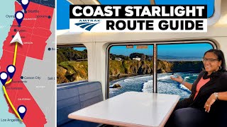 Amtrak Coast Starlight Route Guide amp Travel Planner [upl. by Cathryn]