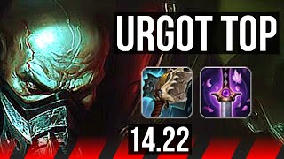 URGOT vs SETT TOP  411  KR Master  1422 [upl. by Brubaker308]