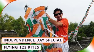 Independence Day Special  Flying 123 Kites [upl. by Kristo]