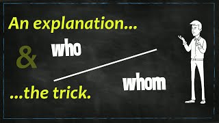 Who vs Whom  Improve Your Grammar in Minutes  EasyTeaching [upl. by Kapor]