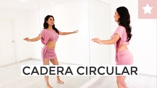 TUTORIAL DANZA ARABE 1  Cadera circular y sus variaciones [upl. by Ardiek]