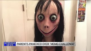 Parents concerned as Momo Challenge continues to spread across internet [upl. by Zendah]