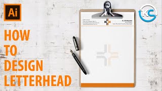 How to Create Letter Head in Adobe Illustrator [upl. by Oht]