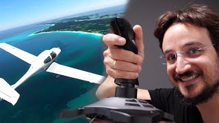 Logitech Extreme 3D PRO with Flight Simulator 2020 Review [upl. by Serafine668]