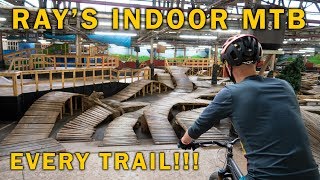 Full Tour of Rays Indoor MTB Park Cleveland Ohio [upl. by Seravart312]