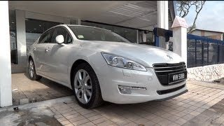 2011 Peugeot 508 StartUp and Full Vehicle Tour [upl. by Ehgit665]