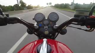 Honda cbx 1000 61 straight pipe POV ride F1 sound [upl. by Kussell]