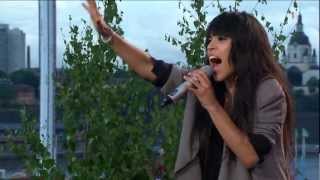 Loreen  Euphoria Live Allsång på Skansen HD [upl. by Yeslek]