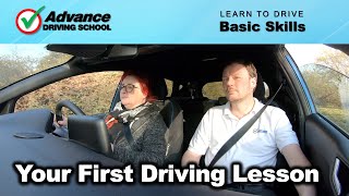 Your First Driving Lesson  Learn to drive Basic skills [upl. by Magulac540]