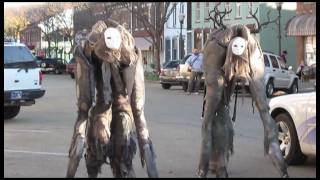 4 Legged Stilt Costumes  Handmade [upl. by Lipman393]