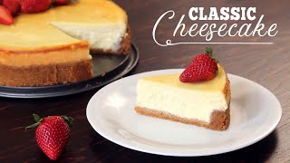 Classic Cheesecake Recipe  How Tasty Channel [upl. by Eceinahs910]